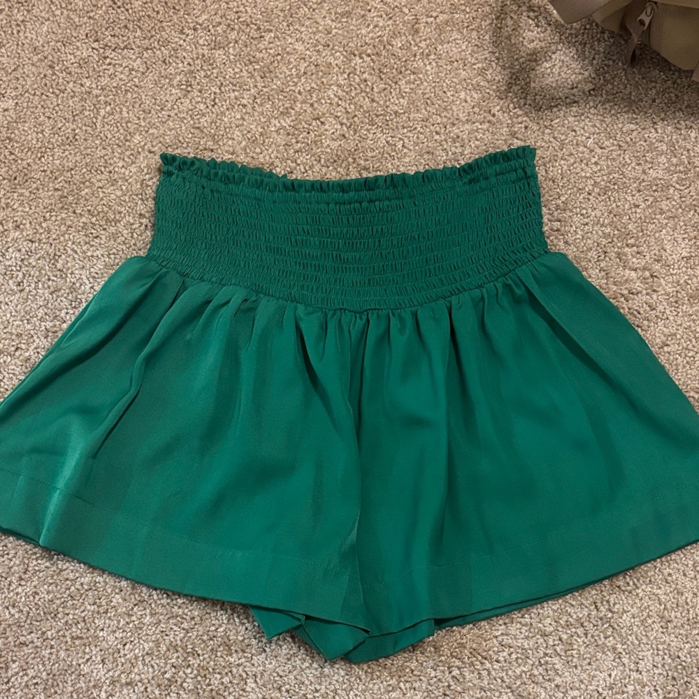 Green Women's Shorts